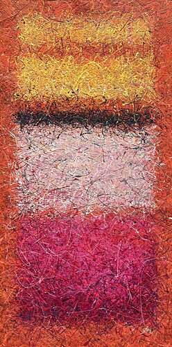 Outside the box di Nadiia Antoniuk, Pittura in vendita su Singulart