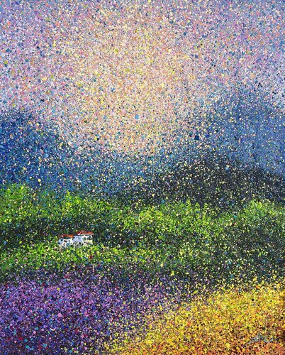 Where Dreams Meet van Nadiia Antoniuk, Schilderij te koop op Singulart