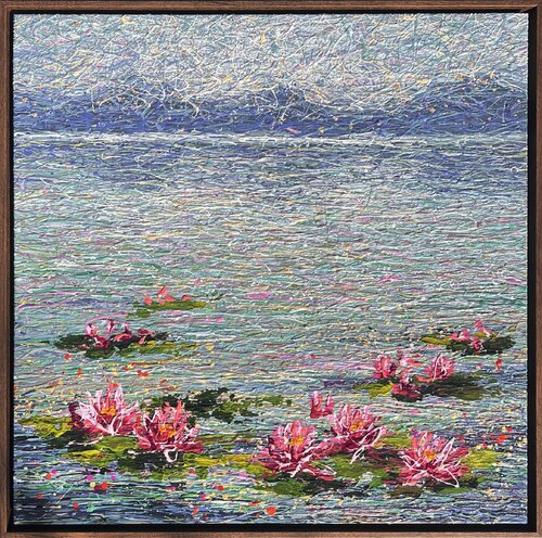 WHEN SILENCE SPEAKS van Nadiia Antoniuk, Schilderij te koop op Singulart
