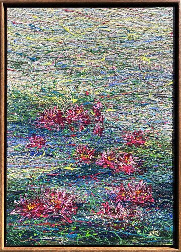 Inhale the Quiet van Nadiia Antoniuk, Schilderij te koop op Singulart