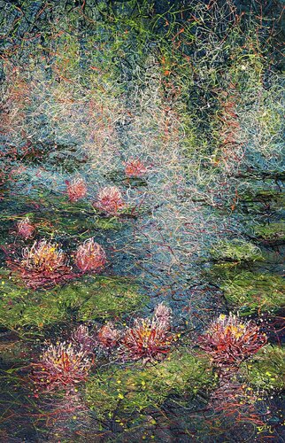 Gratitude for the every moment by Nadiia Antoniuk, Painting for Sale on Singulart