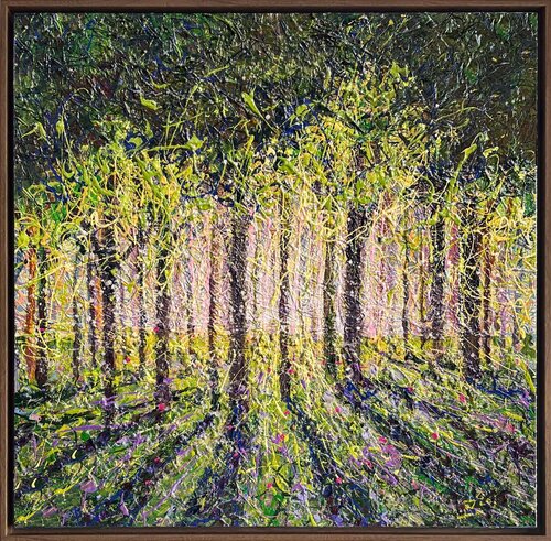 Spring Forest Light von Nadiia Antoniuk, Malerei kaufen auf Singulart