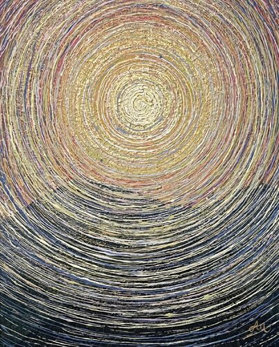 Gentle Light - Ready to hang di Nadiia Antoniuk, Pittura in vendita su Singulart