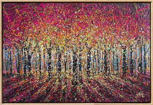 Spring Forest Light van Nadiia Antoniuk, Schilderij te koop op Singulart