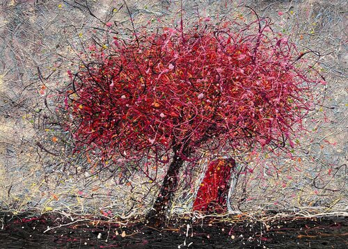 Dancing Dreams par Nadiia Antoniuk, Peinture en vente sur Singulart