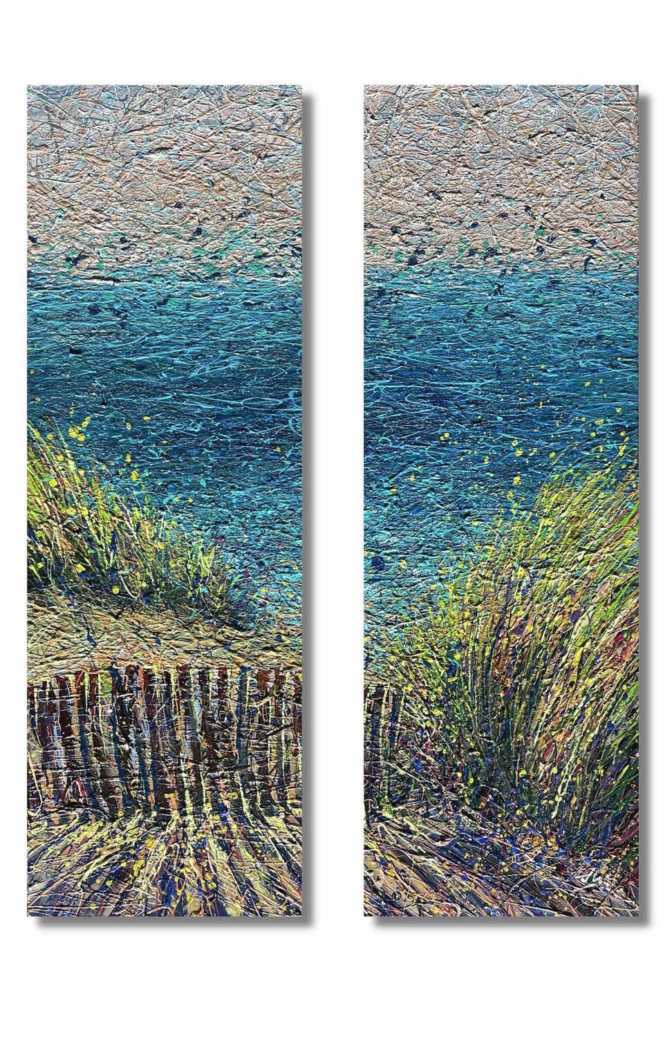Salt & Stillness - Diptych Nadiia Antoniuk