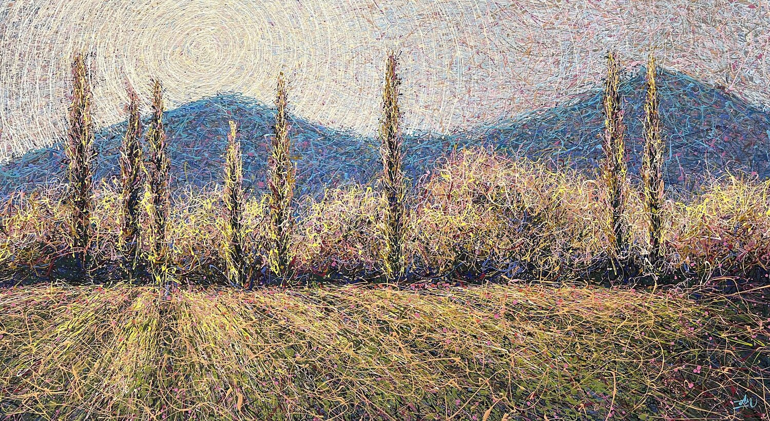 Brief moment of light Nadiia Antoniuk Originalgemälde zu verkaufen