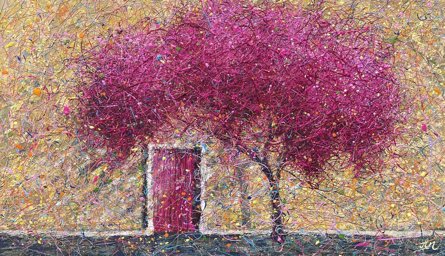 Petals of What We Forgot Nadiia Antoniuk Originalgemälde zu verkaufen