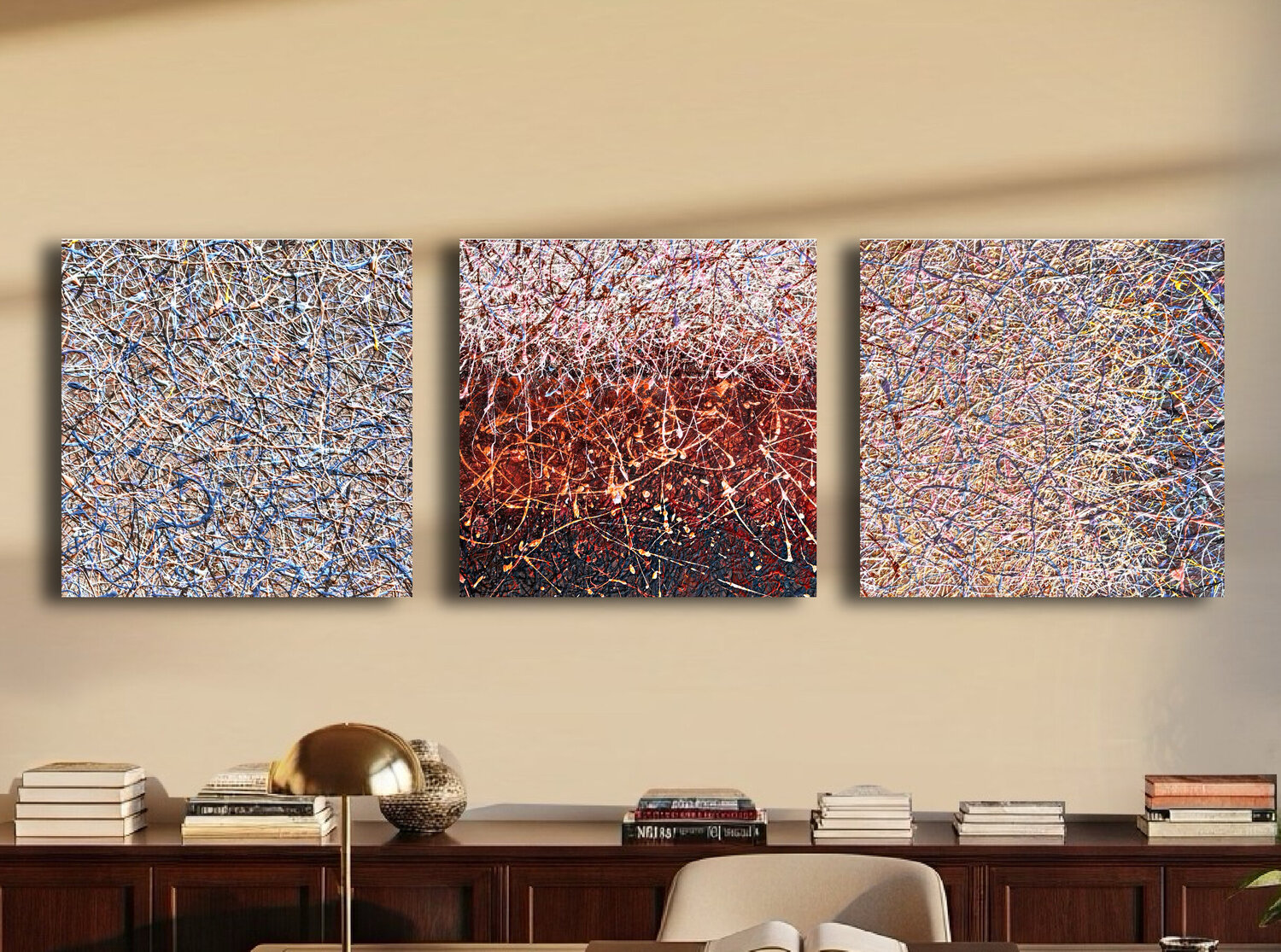 Day one - Triptych Nadiia Antoniuk