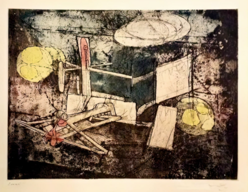 PASSAGE ET SAGE DU COUPLE, PLANCHA 6 Roberto Matta