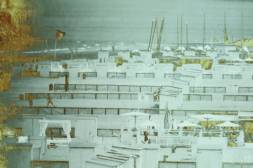 ZOUTE STRAND (Knokke Belgium) de Philippe Ceulemans, Digital a la venta en Singulart