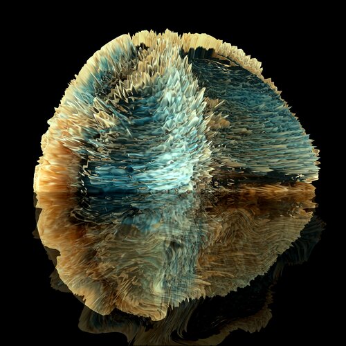 After Ice — Luminous Drift by Philippe Ceulemans, Digital for Sale on Singulart