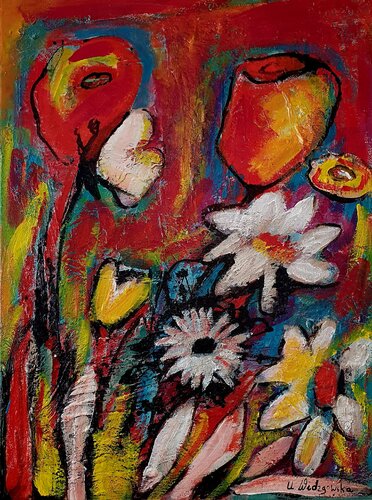 Maigefühle di Urszula Widzgowska, Pittura in vendita su Singulart