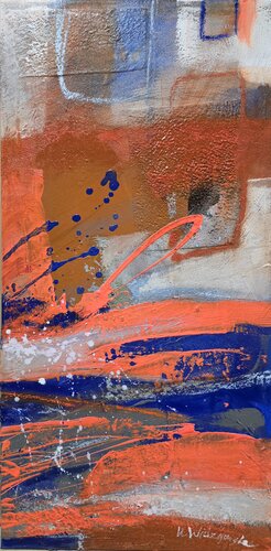 Erwachen der Farbe di Urszula Widzgowska, Pittura in vendita su Singulart