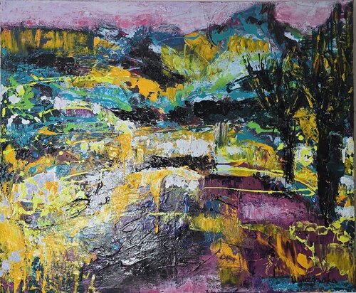 Between Light and Shadow di Urszula Widzgowska, Pittura in vendita su Singulart