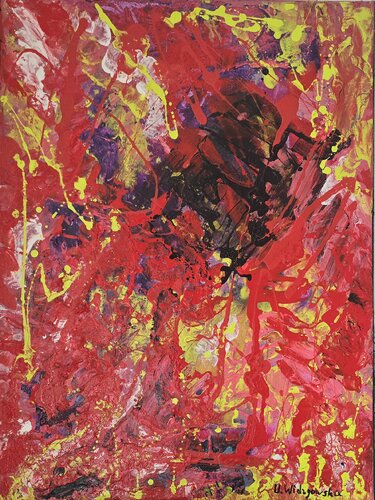 Zentrifuge des Chaos von Urszula Widzgowska, Malerei kaufen auf Singulart