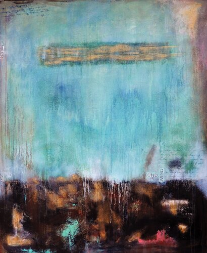 SEA AND WIND di Eleni Pappa Tsantili, Pittura in vendita su Singulart