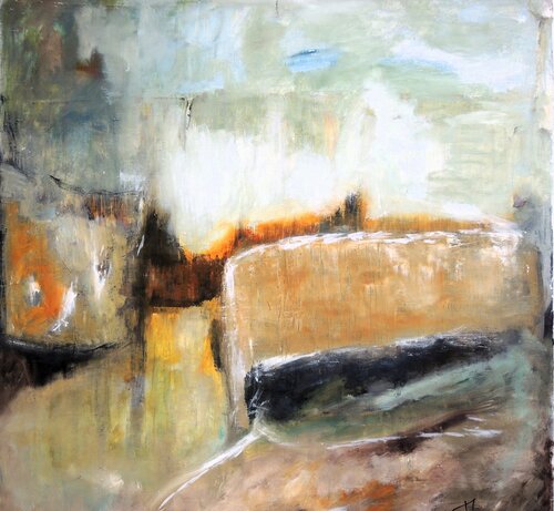 WATERFALLS di Eleni Pappa Tsantili, Pittura in vendita su Singulart