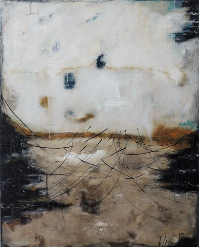 FOLLOW THE FLOW di Eleni Pappa Tsantili, Pittura in vendita su Singulart