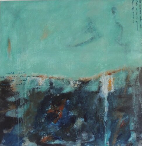 WATER SHAPES di Eleni Pappa Tsantili, Pittura in vendita su Singulart