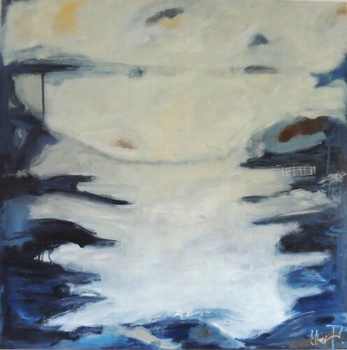 ROUTES AND REFLECTIONS 5 di Eleni Pappa Tsantili, Pittura in vendita su Singulart