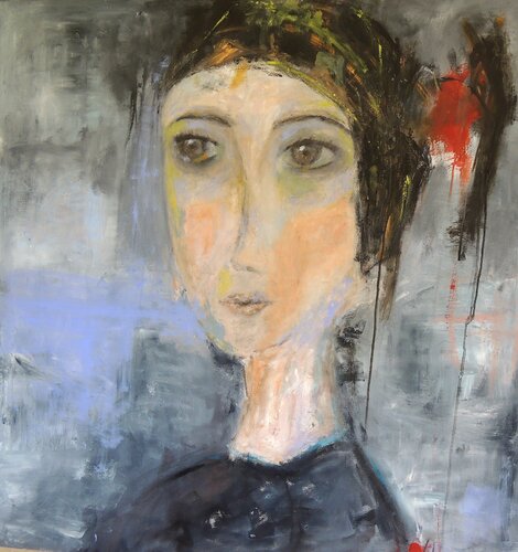 GARDE LE SECRET by Eleni Pappa Tsantili, 회화 for Sale on Singulart