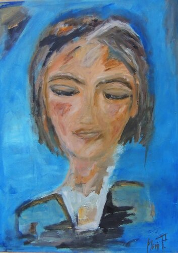 DAYDREAMER by Eleni Pappa Tsantili, Painting for Sale on Singulart