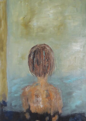 EXPECTATION by Eleni Pappa Tsantili, 絵画 for Sale on Singulart