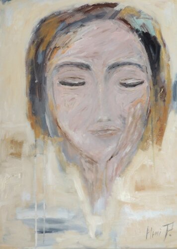 LONELINESS DAY by Eleni Pappa Tsantili, 회화 for Sale on Singulart