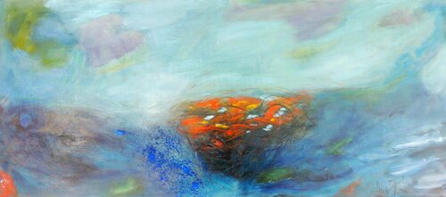 SEA FRAGILITY 2- SAVE OUR OCEANS van Eleni Pappa Tsantili, Schilderij te koop op Singulart