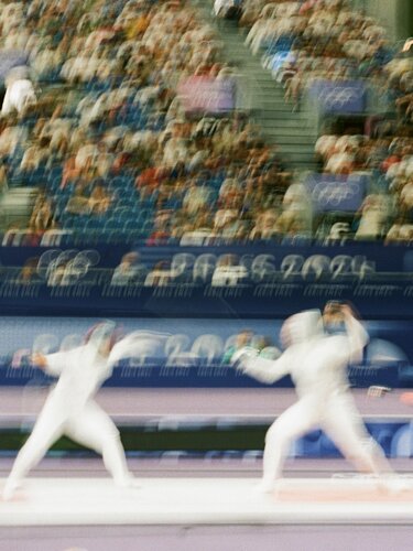 Fencing fast by Matthieu Montjotin, Photography for Sale on Singulart