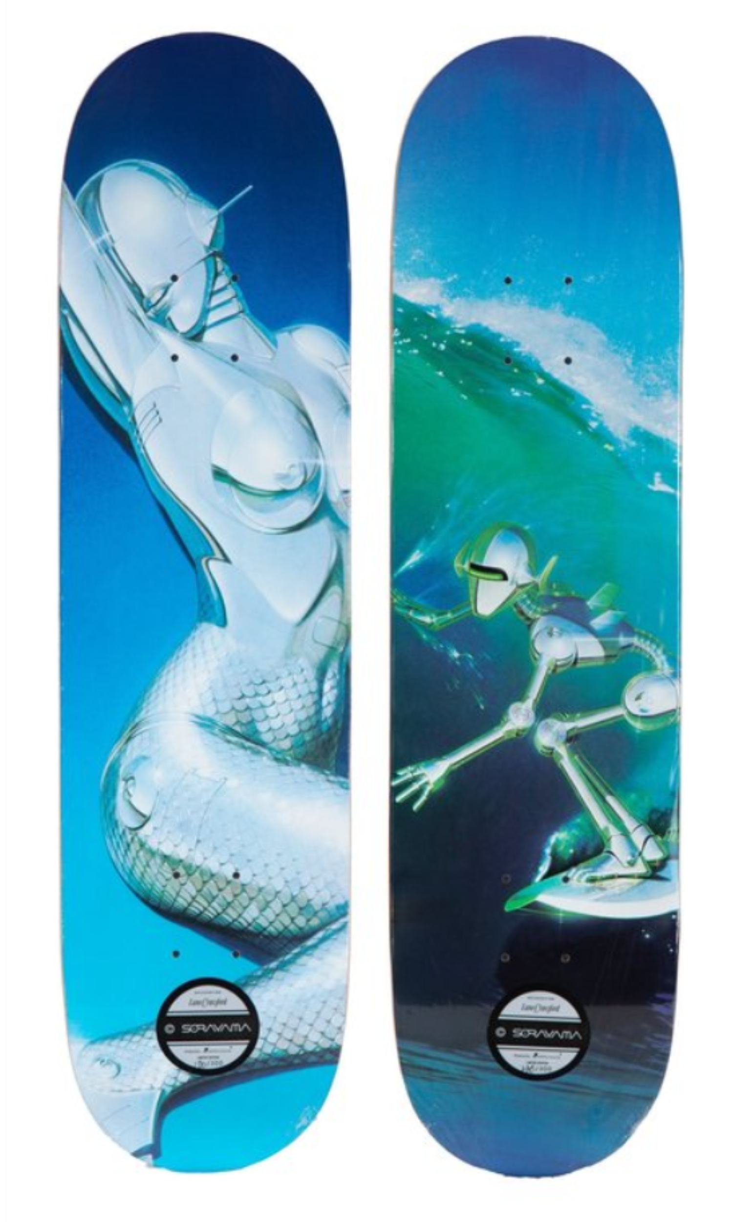 Sorayama Hajime skate board