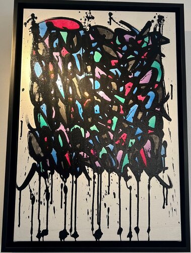 Dark shadows van JonOne, Schilderij te koop op Singulart