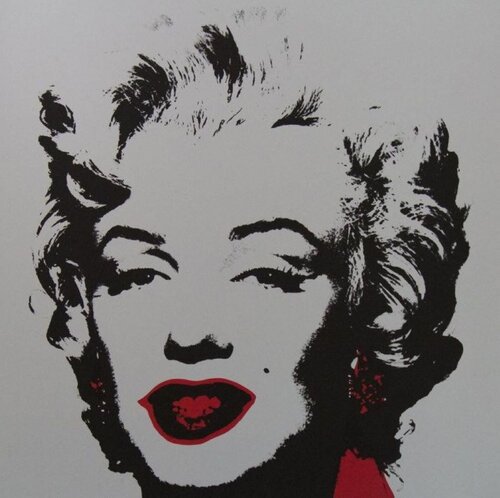 andy warhol (d'après) lithographie CMOA Andy Warhol
