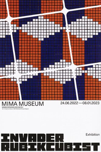 RUBIKCUBIST (affiche exposition 4) by Invader, Print for Sale on Singulart