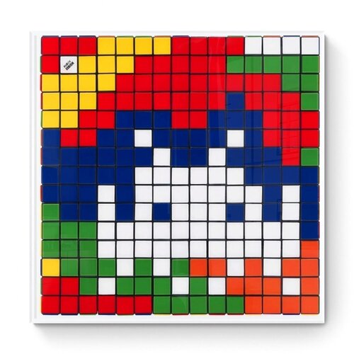 Rubik Camouflage de Invader, Digital a la venta en Singulart