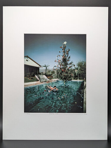 Christmas swim by Slim Aarons, Photography for Sale on Singulart