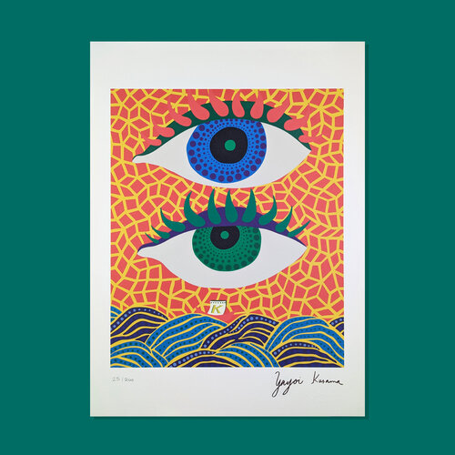 eyes van Yayoi Kusama, Werk op papier te koop op Singulart