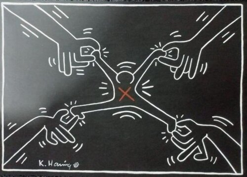 Untitled, 1980 by Keith Haring, Painting for Sale on Singulart