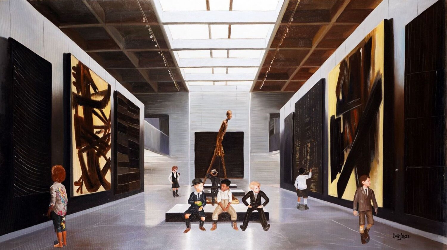 Hommages à Soulages Gully