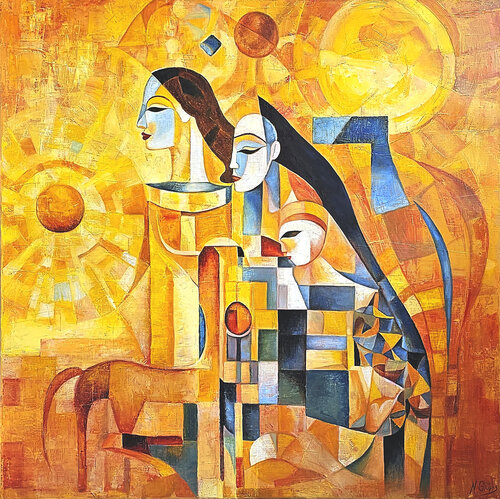Faith di Natalya Gripas, Pittura in vendita su Singulart
