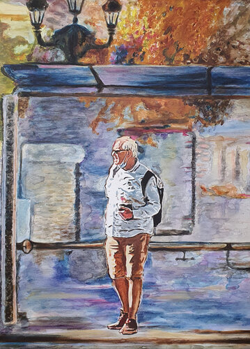 The expectation van Natalya Gripas, Schilderij te koop op Singulart