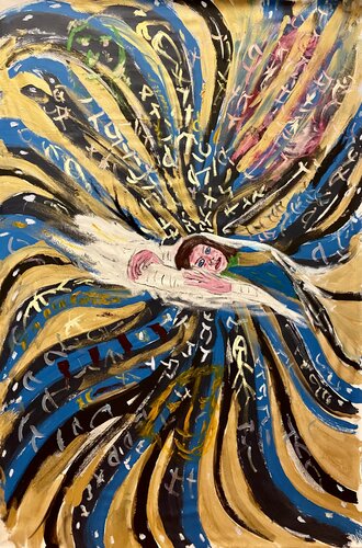 Sogno ad occhi aperti van Mario Pratesi, Schilderij te koop op Singulart