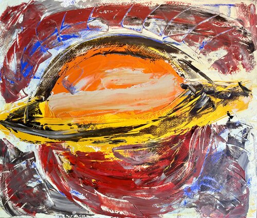 Saturno de Mario Pratesi, Pintura a la venta en Singulart