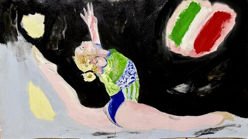 Alice di Mario Pratesi, Pittura in vendita su Singulart