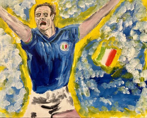 Toto’ van Mario Pratesi, Schilderij te koop op Singulart