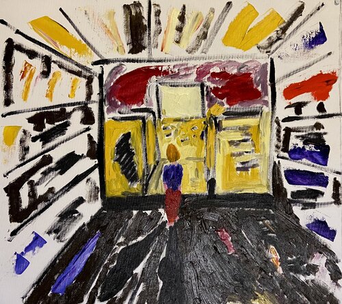 Dalla finestra de Mario Pratesi, Pintura a la venta en Singulart