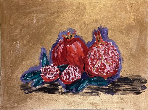 Melograne di Mario Pratesi, Pittura in vendita su Singulart