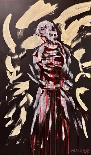 Samurai van Mario Pratesi, Schilderij te koop op Singulart