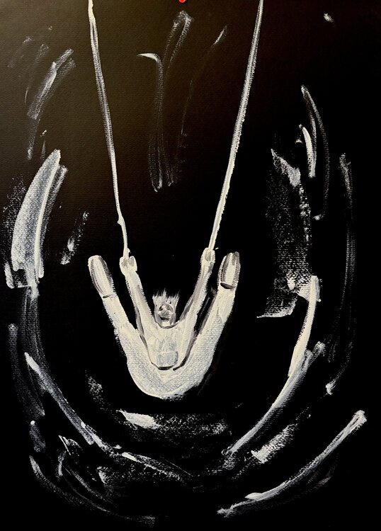 L’acrobata Mario Pratesi